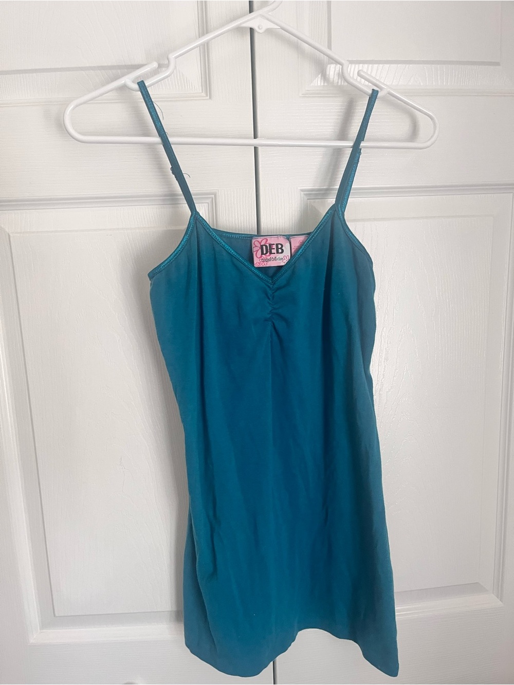 Deb Teal Blue Spaghetti Strap Camisole